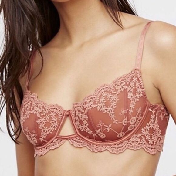 Intimate by Free People  Lace Underwire Bra in Sage Green - Picture 12 of 13